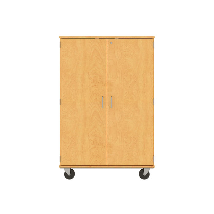 Stevens ID Systems Classroom Storage Mobile with Locking Doors / 36 Bins (3") Wayfair